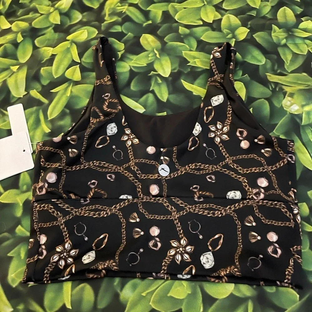 X by Gottex Silhouette Bralette, Small, NWT - Picture 5 of 8